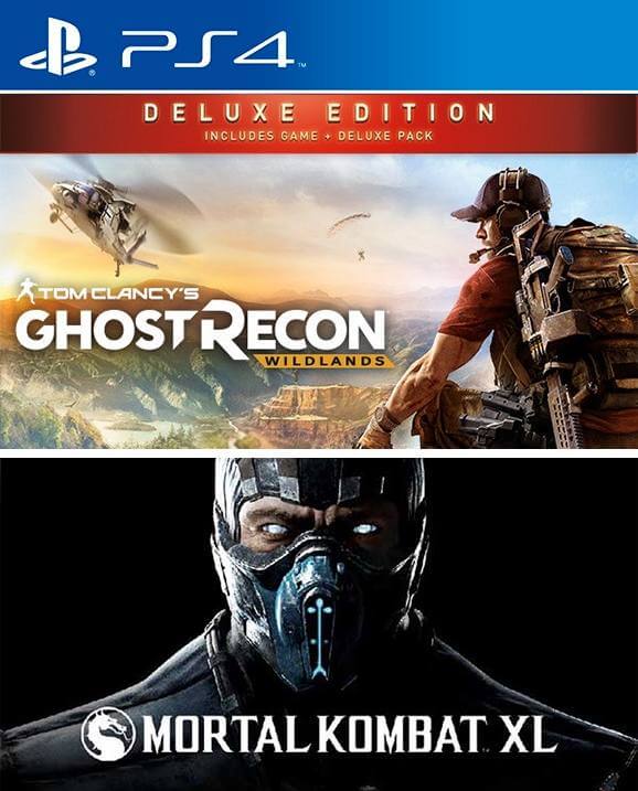 2 Juegos En 1 Tom Clancy S Ghost Recon Wildlands Deluxe Edition Mortal Kombat Xl Ps4 Primaria Ps4 Digital Argentina Venta De Juegos Digitales Ps3 Ps4 Ofertas