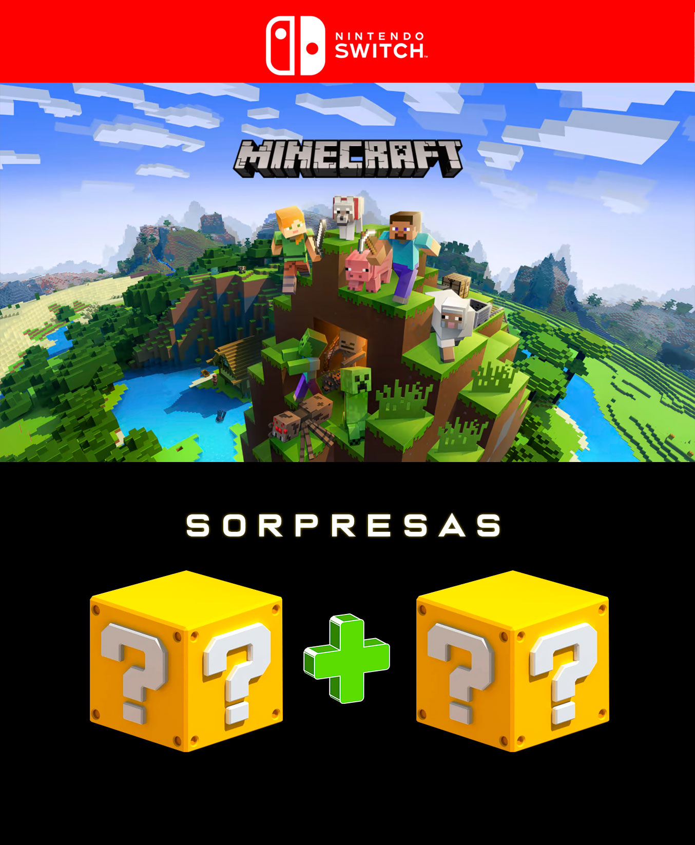 Minecraft PS4, Juegos Digitales Argentina