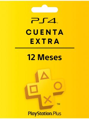 PSN PLUS EXTRA 12 MESES CUENTA PRINCIPAL PS4 