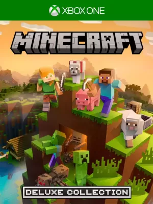 Minecraft: Deluxe Collection - Xbox OneInterfaz: Español Peso del Juego: 2 GB  Instalación: 1 Consola